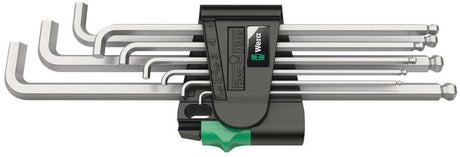 Zestaw kluczy sześciokątnych Wera 950 9 hex-plus 4 (chromowany, 9 szt.)