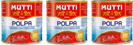 Mutti polpa najlepszy pulpa pomidorowa - 3 x 2,5 kg