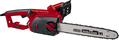 Elektryczna piła łańcuchowa Einhell ge-ec 2240 - 2200 w - długość prowadnicy: 40,6 cm - max. długość cięcia: 37,5 cm - prędkość łańcucha: 15 m s - Łańcuch Oregon i drążek jakości