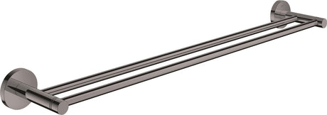 Grohe Essentials podwójny wieszak na ręczniki 60 cm, twardy grafit