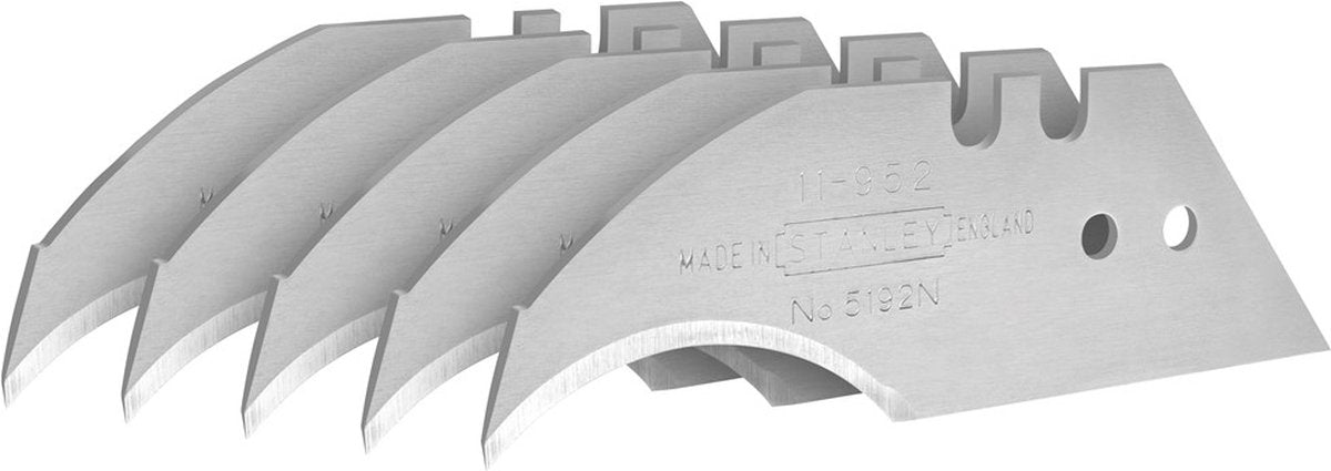 Ostrza zapasowe Stanley 5192 - karta 5 sztuk