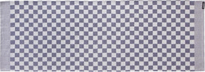 Ddddd - 2x tafelloper - barbeque - 50 x 140 cm - blauw - set van 2 stuks