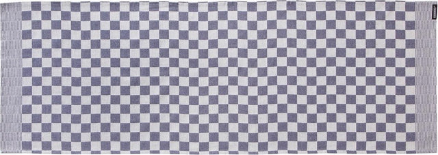 Ddddd - 2x tafelloper - barbeque - 50 x 140 cm - blauw - set van 2 stuks