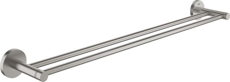 Grohe Essentials wieszak na ręczniki - 60 cm - podwójny - super stal (stal nierdzewna)