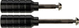 Black dragon - stuntstep peg set - zwart zilver - aluminium staal