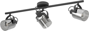 Eglo berregas spot - e27 - 77,5 cm - zwart grijs
