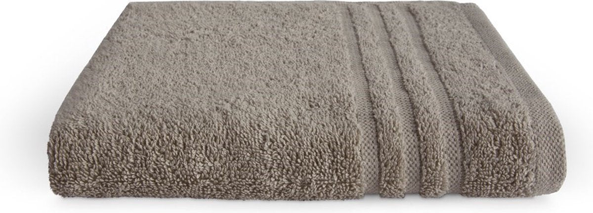 Byrklund baddoek bath basics - 50x100 - 100% katoen - taupe