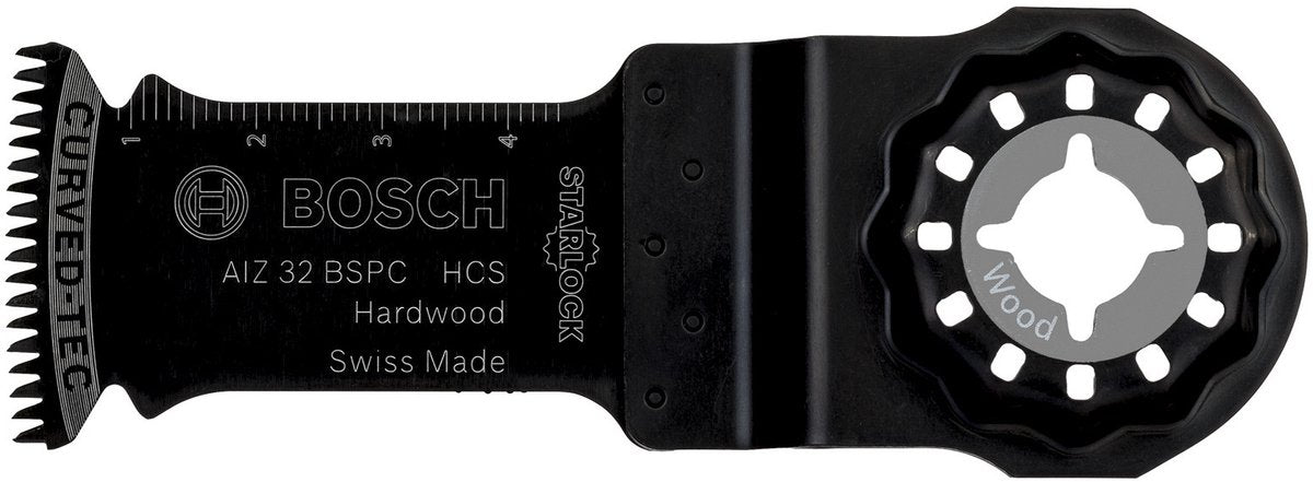 Bosch 2608662362 aiz 32 bspc hcs precision invalzaagblad- 32 x 40 mm -hard hout - sl