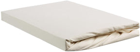 Ambiante katoen - hoeslaken - 90x200 - gebroken wit
