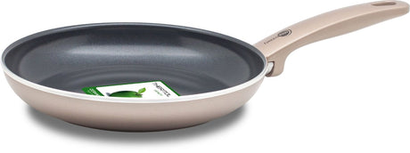 Patelnia Greenpan Cambridge 28cm - powłoka nieprzywierająca niezawierająca pfas - patelnia indukcyjna - patelnia ceramiczna - można używać w piekarniku do 160°c - zimne uchwyty - brąz