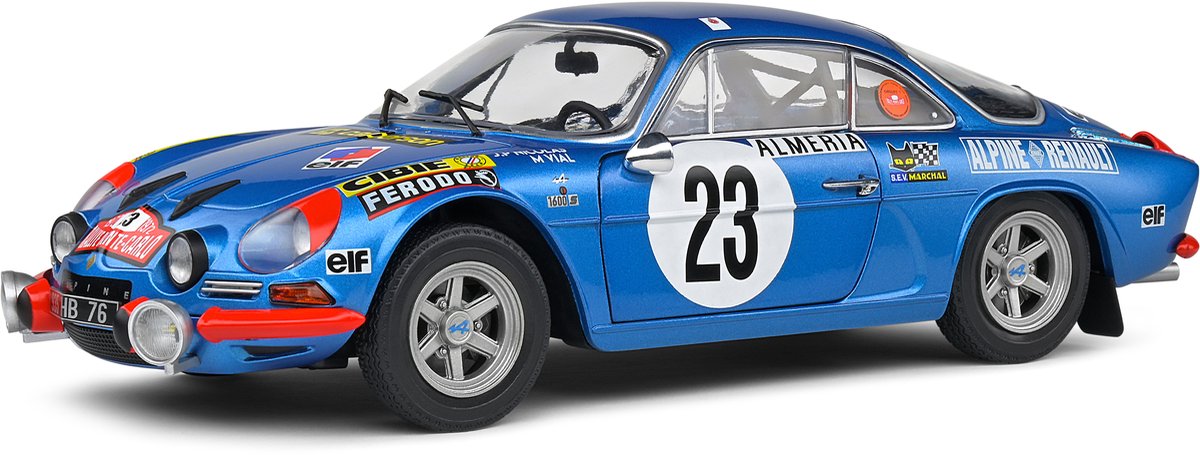 Solido alpine a110 1600s #23 blau 1:18 auto