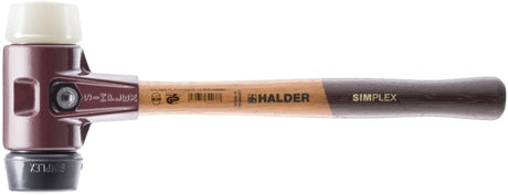 Halder simplex 3028.040 kunststof hamer ergonomische handgreep, hard, middelhard 650 g 325 mm 1 stuk(s)