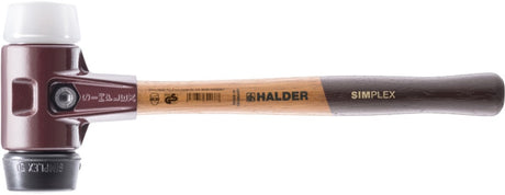 Halder simplex 3027.040 młotek plastikowy ergonomiczny uchwyt, średnio twardy 635 g 325 mm 1 szt.