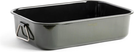 Daily food marki Jeroen Meus - brytfanna 39,5x28,6cm - oliwkowa - emalia - bez pfas