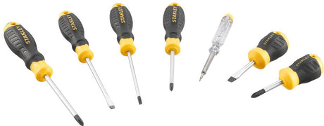 Zestaw wkrętaków Stanley STHT16166-0 Cushion Grip™ Tester napięcia PH SL — 6 szt.