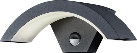 Trio ohio - kinkiet - antracyt - w komplecie. 1x smd 7,5w - oświetlenie zewnętrzne - ip54