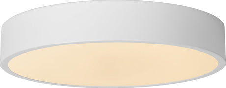 Lucide unar - lampa sufitowa (lampa sufitowa) - ø 30 cm - led 3 stepdim - 1x18w 2700k - biały