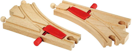 Mechaniczne zwrotnice torowe Brio - zwrotnica pociągowa do rozbudowy - 33344