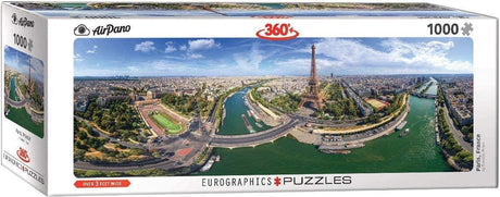 Eurographics Puzzle panorama Paryża Francja 1000 elementów