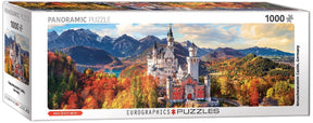 Eurographics Puzzle panorama zamku Neuschwanstein 1000 elementów