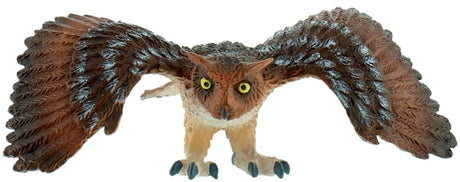 Bullyland 69396 – figurka puchacza – ok. 7,4 cm – realistyczny i szczegółowy projekt – idealna jako figurka edukacyjna do zabawy, dekoracja lub mały prezent dla dzieci od 3 lat