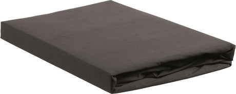 Beddinghouse - percale katoen - topper hoeslaken - 180x200 cm - antraciet