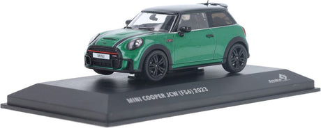 Brak marki samochodu mini cooper jcw john works (f56) solido model samochodu 1:43 2023 s4315002 model w skali