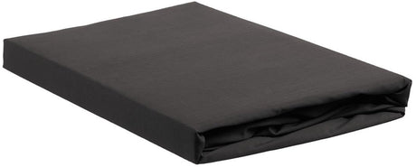 Ambiante - katoen - topper hoeslaken - 180x200 cm - antraciet