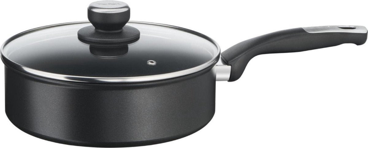 Tefal nieograniczone - patelnia - ø24 cm - z pokrywką - nadaje się do użytku na indukcji - powłoka nieprzywierająca