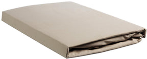 Ambiante katoen - hoeslaken - 160x200 - taupe