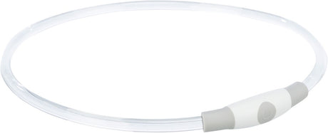 Trixie świecąca obroża Lampa błyskowa USB z możliwością ładowania, TPU, multi