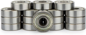 Łożyska kulkowe Nijdam - abec 9 chrom - 16 szt. - chrom