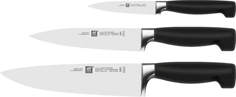 Zwilling **** czterogwiazdkowy, 3-częściowy zestaw noży
