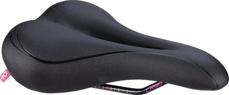 Bbb siodło rowerowe Ladysport damskie - rower szosowy i siodełko MTB - pozycja wyczynowa 30° - odciążające - 250 x 145 mm - czarny - bsd-67