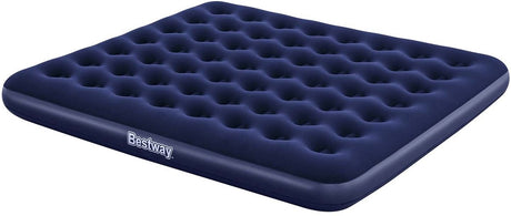 Materac dmuchany Bestway 67004 - king size 2 osoby - 203 x 183 x 22 cm - welur