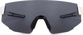 Vigor fietsbril wit smoke lens