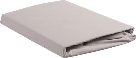 Beddinghouse - percale-katoen - split-topper - hoeslaken - 180x210 cm - licht grijs
