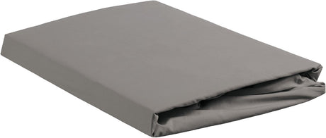 Ambiante katoen - topper hoeslaken - 200x220 - grijs