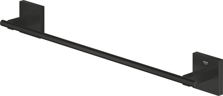 Uchwyt na ręcznik w kształcie kostki Grohe Quickfix - 450 mm - czarny mat