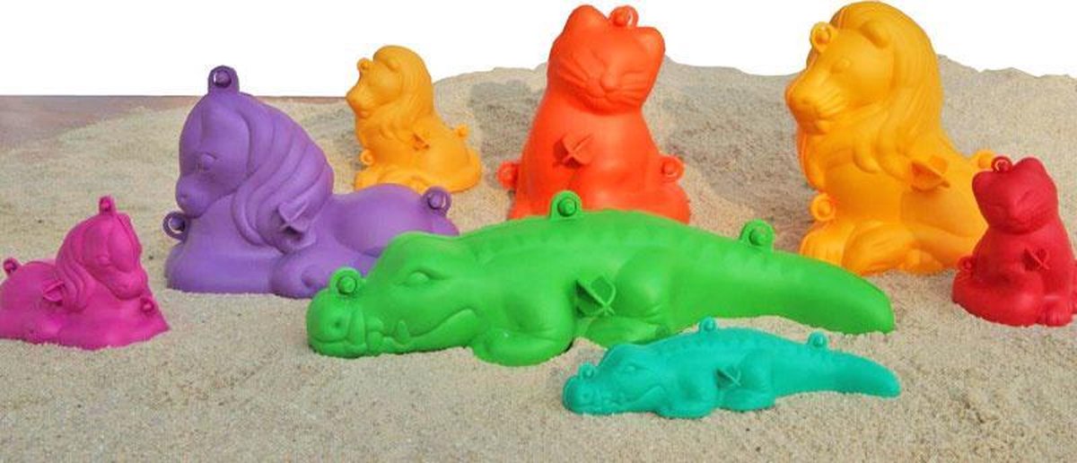 Eduplay Kształtki 3D do piasku, 4 sztuki