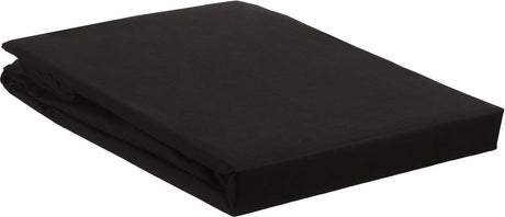 Beddinghouse - percale katoen - topper hoeslaken - 140x200 cm - zwart
