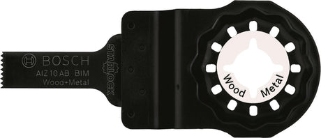 Brzeszczot wgłębny Bosch aiz 10 ab bim - 10 x 20 mm - do drewna i metalu