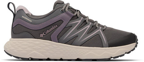 Wodoodporne damskie buty turystyczne Columbia Peakfreak Roam™ - miejska szarość, granitowy fiolet