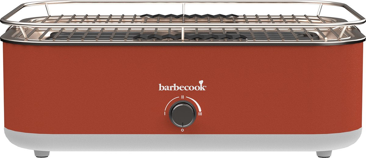 Stół grillowy elektryczny Barbecook e-carlo czerwony 42,5x33x16,5cm