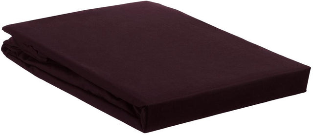 Ambiante - katoen - hoeslaken - 180x200 cm - rood