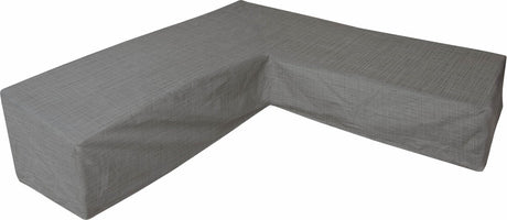 Eurotrail waterdichte hoes voor l vormige loungeset r, hoekbank, cantonic 280x350x100 70 cm, grijs