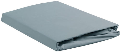Ambiante jersey - hoeslaken - 120x200 210 - blauw