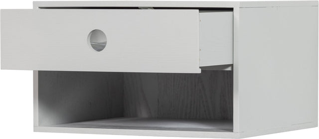 Woood nancy hangend nachtkastje - mdf - mist - 20x34x30