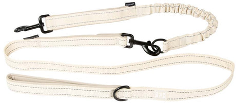Explor duvoplus ultimate fit leiband 2in1 fashion voor honden 180cm-25mm antique white
