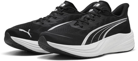 Buty sportowe unisex Puma darter pro 2 - czarno-płaskie ciemnoszare